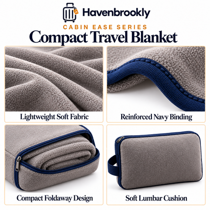 Cabin Ease Compact Travel Blanket