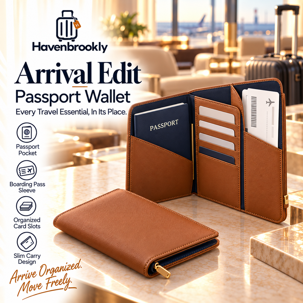 Arrival Edit Passport Wallet