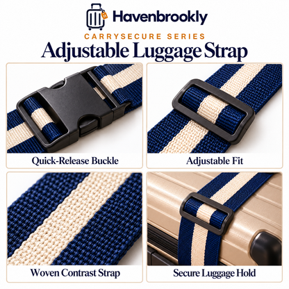 Carrysecure Adjustable Luggage Strap